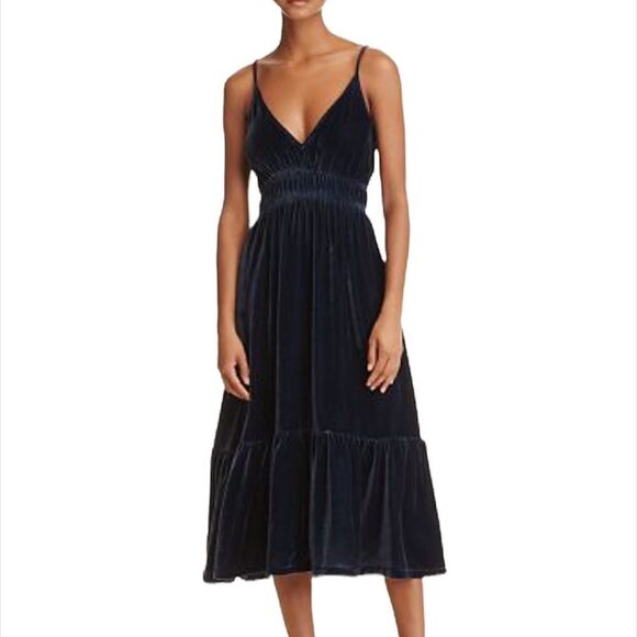 Rebecca Minkoff Mazy Velvet Dress D17003 - Picture 1 of 1